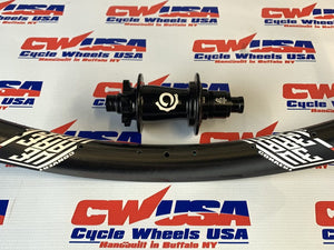 
                  
                    Hydra Hubs with We Are One Carbon Rims
                  
                