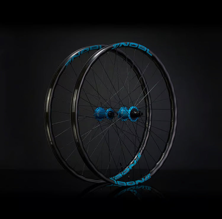 
                  
                    One Up Hubs with NOBL Rims
                  
                