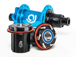 
                  
                    Industry Nine Hydra hubs with CWUSA Carbon Rims
                  
                